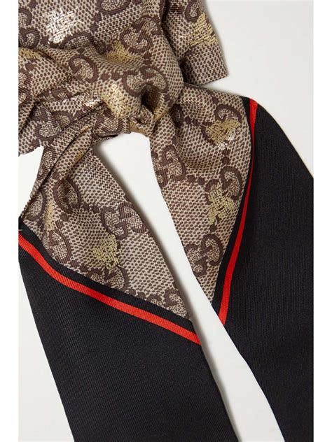 gucci ladybug scarf|Gucci silk neck handbags.